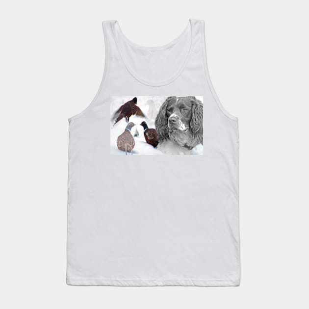 Working Spaniel Tank Top by Furtographic